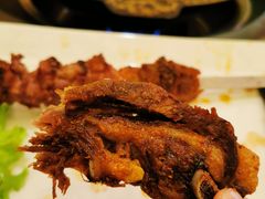 特色烤羊排-蒙古大营羊蝎子火锅烧烤(安东巷店)