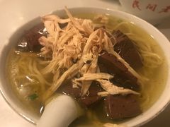鸡丝鸡血面-民间老鸡汤面馆(中山北路店)