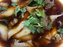 红烧牛肉刀削-华兴街自力面店