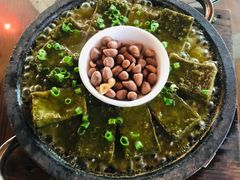 铁板野菜豆腐-农厨好味·温泉鹅·农家菜