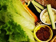 生菜拼盘-赤坂亭M9和牛烧肉·日料398放题(万达店)