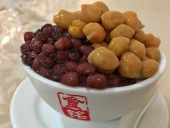 红豆鹰嘴豆双皮奶-老周记顺德双皮奶