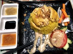 泰式无骨海南鸡配鸡油饭-阿飛冰室(下沙店)