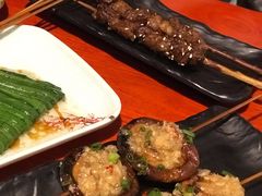 炭烧香菇/份-十三道烧烤(保利西街店)