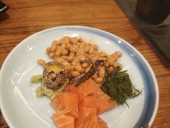 三文鱼拌纳豆-黑牛の店·和牛烧肉(合生汇店)