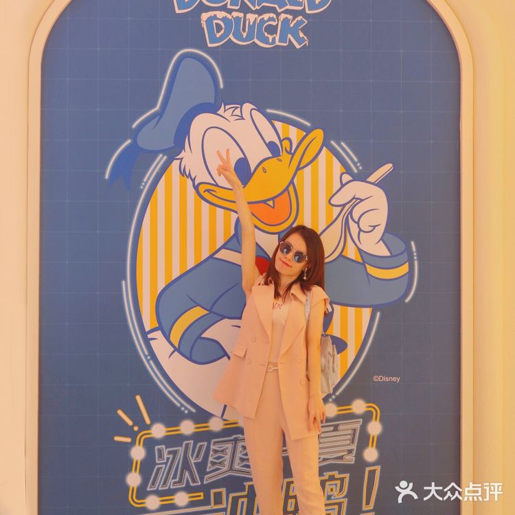 成都IFS｜唐老鸭刨冰展📸真的巨好拍