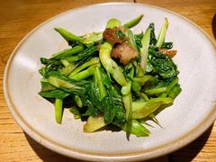 生炒广东菜心-潮粥荟·潮汕砂锅粥(朝阳大悦城店)