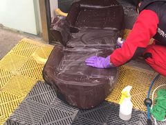 施工作业中？！-北京松山友福汽车贴膜·隐形车衣 洗美(良乡店)