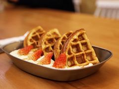 焦糖华夫饼-拾壹cafe·工作室