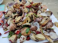 辣炒海三鲜-聚德福海鲜家常菜(刘庄店)