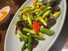 芦笋炒羊肝菌-大连君悦酒店·星海湾壹号Dalian·Dalian(星海广场店)