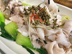 鲜花椒鲈鱼-陈傻子餐厅(世纪都会店)
