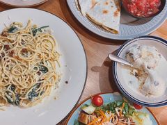 奶油罗勒鸡肉意面-萨尔瓦多Salvador's