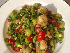 老虎菜拌扇贝-郑庄脂渣海鲜楼(九水路店)