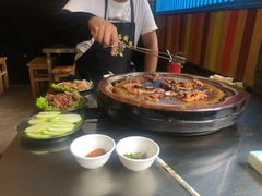 -老姐石板烧烤+铜炭火锅(总店)