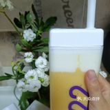 鲜榨水果酸奶真的太好喝了～