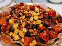 薯你脆脆辣子鸡-付掌柜在成都·热炒砂锅集(金禾店)