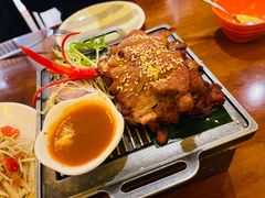 烤猪颈肉-荷花泰菜(东方新天地店)
