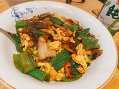 徽山湖鸭蛋炒粉皮-山东宾馆·齐鲁苑餐厅