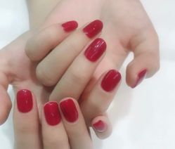 -孔雀手美甲美睫护理