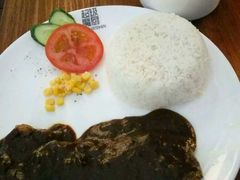 香煎西冷牛扒饭-超级魔厨(地王店)