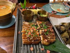 招牌炭烧猪颈肉-苏梅花园(群星城店)