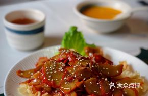 Honey-glazed Vegetarian Char Siu