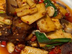 竹笋尖炒腊味-洞庭土菜馆(天河北总店)