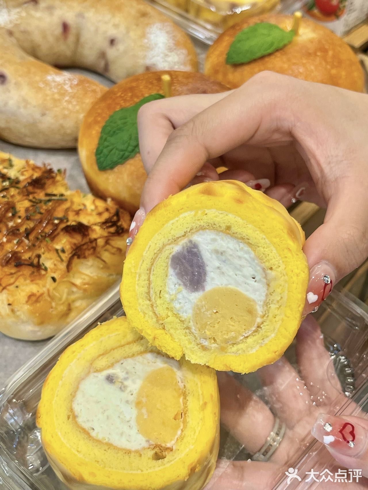 芋泥控快来！🍞会流心的芋泥爆浆求求你们快冲！