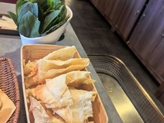 油炸豆皮-牛村来人潮汕牛肉火锅(西单店)