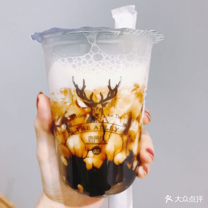 黑糖鹿丸鲜奶