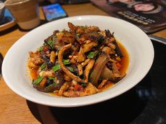 土萝卜干炒土腊肉-吃饭皇帝大土家民族菜(正大广场店)