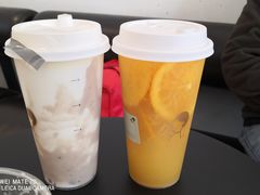 芋泥波波茶2.0-喜茶(上海五角场万达店)