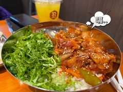 辣猪肉盖饭-kingkong大猩猩烤肉(CBD店)