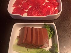 重庆鸭血-锅说大脸毛肚重庆老火锅(佐阾店)