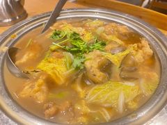 小酥肉炖白菜-山东宾馆·齐鲁苑餐厅