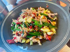 黔北糟辣椒炒肉-树厨贵州菜(铜仁花果山店)