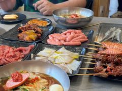 -啊美丽炭火烤肉(滑翔一店)