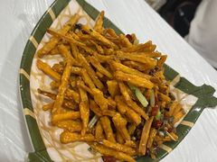 干煸藕丝-澎湖湾农家菜(八一路楚天府店)