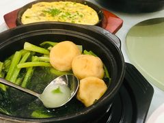 菜叶浸鱼腐-东江渔村·古典园林·30年粤菜老字号(太和店)