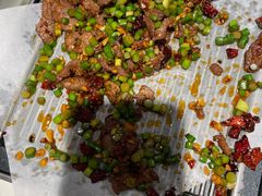 传统孜然牛肉-飶香居(省博物馆店)