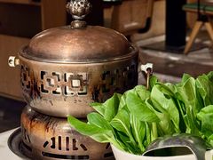 鸡汤煮鸡毛菜-初蓉丨遇见新川菜(亲贤街荣耀店)