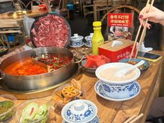 红油钵钵鸡-矮板凳老火锅(宽窄巷子店)
