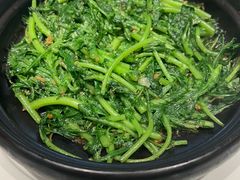 XO酱啫茼蒿-曼玉餐厅(中原万达店)