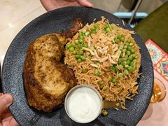 豌豆米饭（鸡肉）-BRBR叙利亚餐厅(总店)