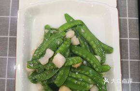 Fresh Scallop and Snow Peas