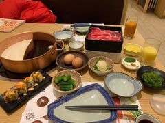 寿喜豆乳鸳鸯锅-伊豆野菜村(大族广场店)