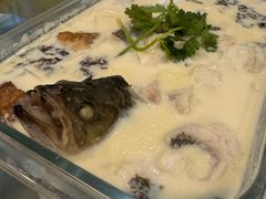 豆浆鲈鱼-老人和饭店(淮海中路店)