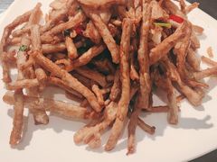 干煸茶树菇-王府酒店(兴华南街铁西百货店)