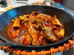 -华盛园卷子王农家菜水库鱼